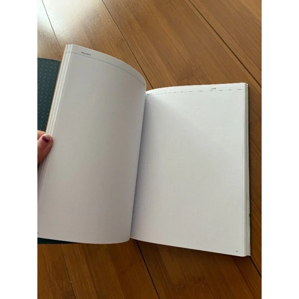 Chronicle Books Designer's Notebook with Yellow Ribbon Bookmark NEW